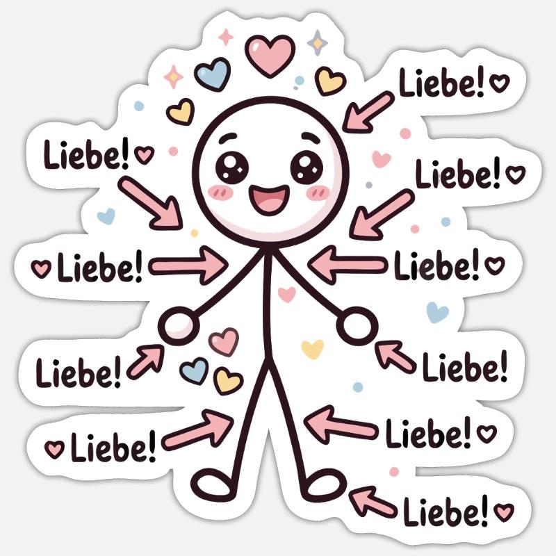 Sticker Größe S (10 x 10 cm) -