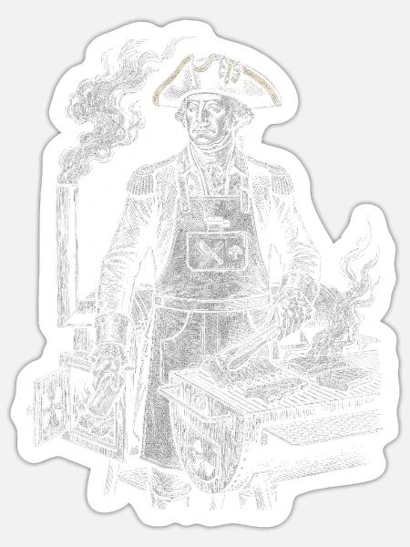 - Sticker size S (10 x 10 cm) - white matte