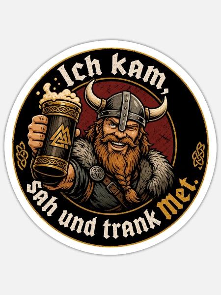 - Sticker Größe S (10 x 10 cm) - Mattweiß