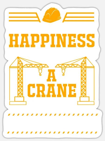 Baustelle Baggerfahrer Baggern - Sticker Größe S (10 x 10 cm) - Mattweiß