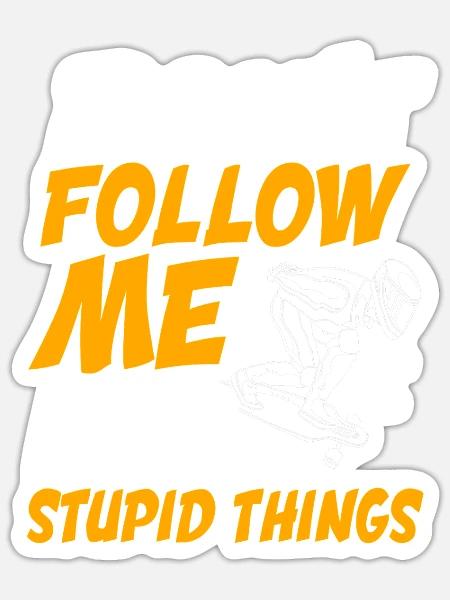 Longboard Longboarder Longboarding - Sticker Größe S (10 x 10 cm) - Mattweiß
