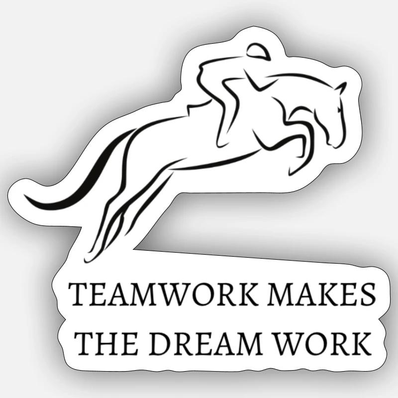 Équipe Sticker taille S (10 x 10 cm)