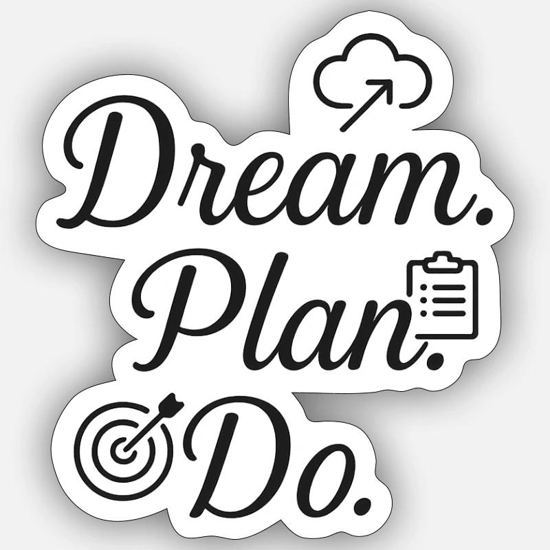 DO IT Sticker Größe S (10 x 10 cm)