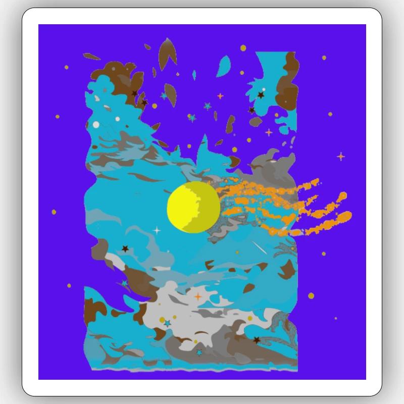 Sticker taille S (10 x 10 cm) - 