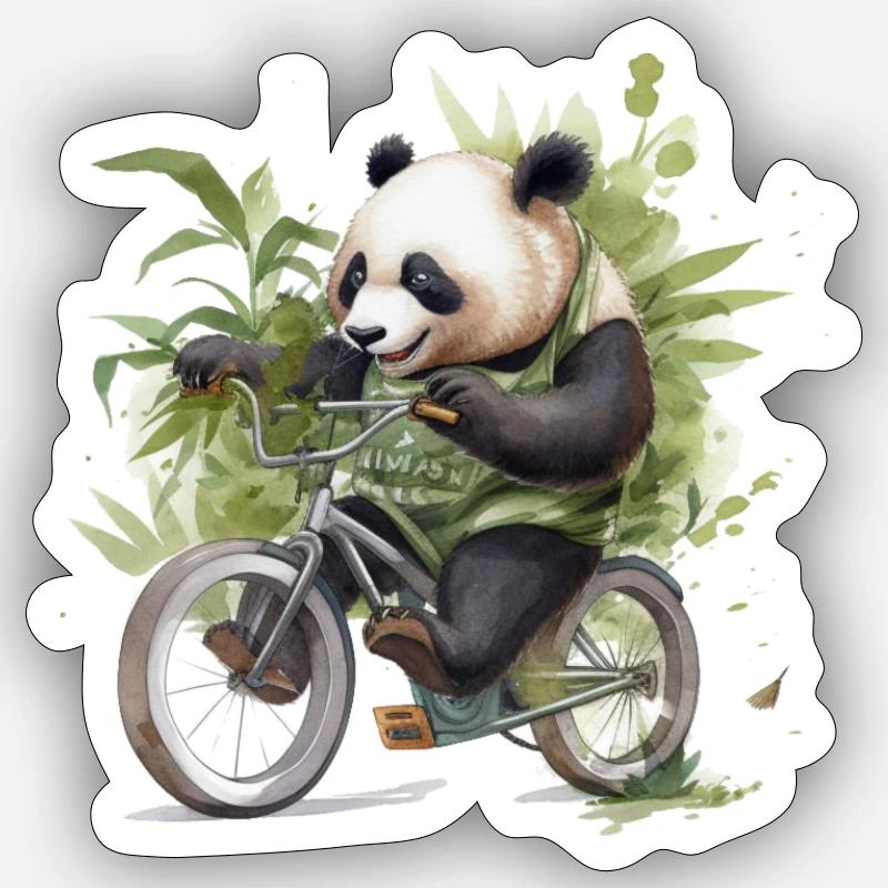 Panda Sticker size S (10 x 10 cm)