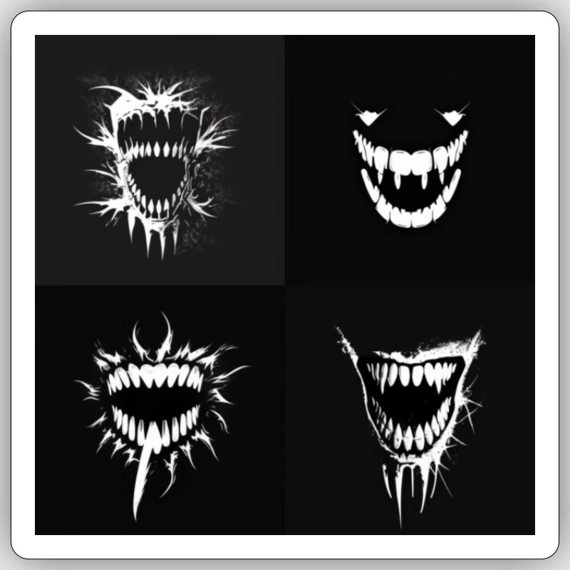 Sticker Größe S (10 x 10 cm) - 