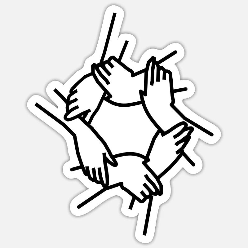 Sticker Größe S (10 x 10 cm) - 