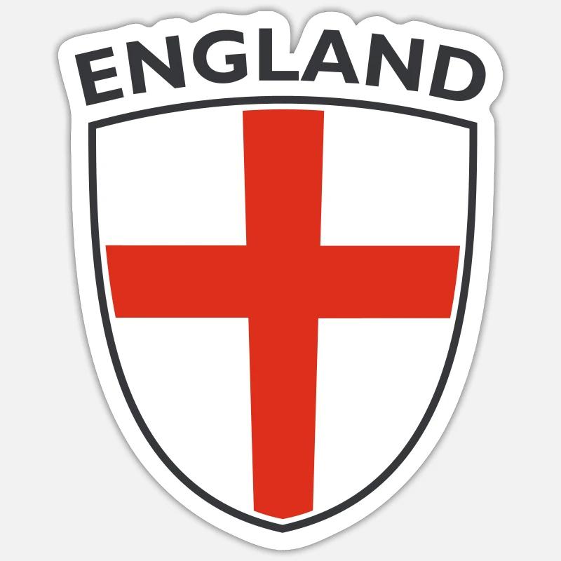 SHIELD ENGLAND Sticker Größe S (10 x 10 cm)