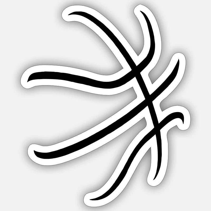 Sticker Größe S (10 x 10 cm) - 