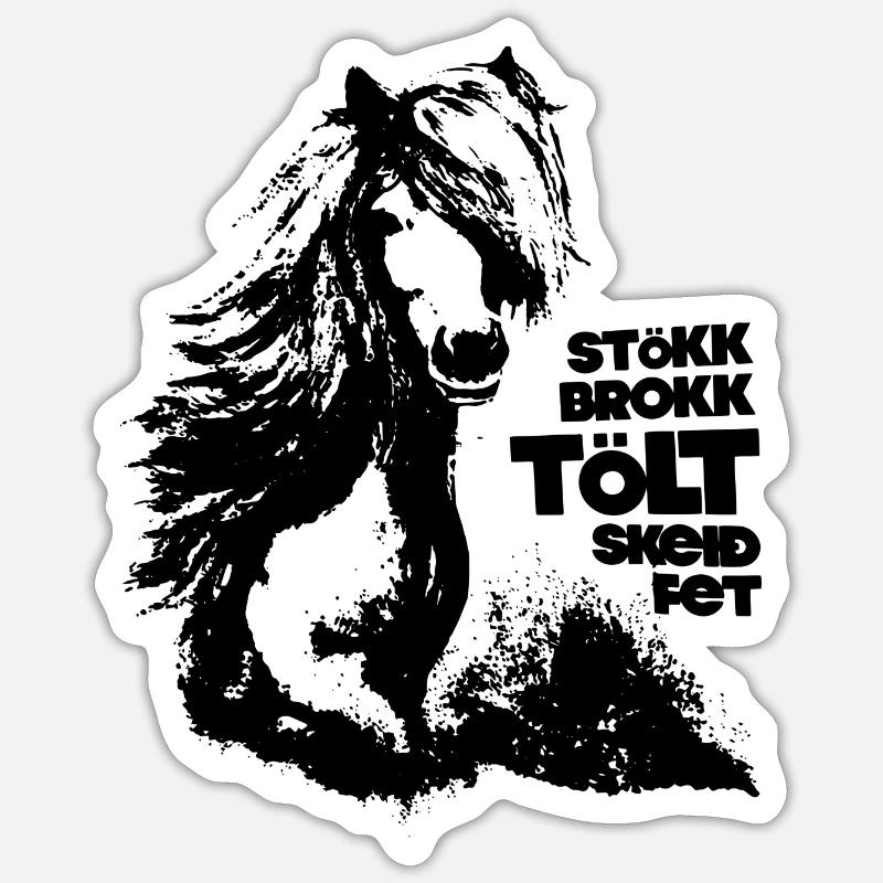 Sticker taille S (10 x 10 cm) - 