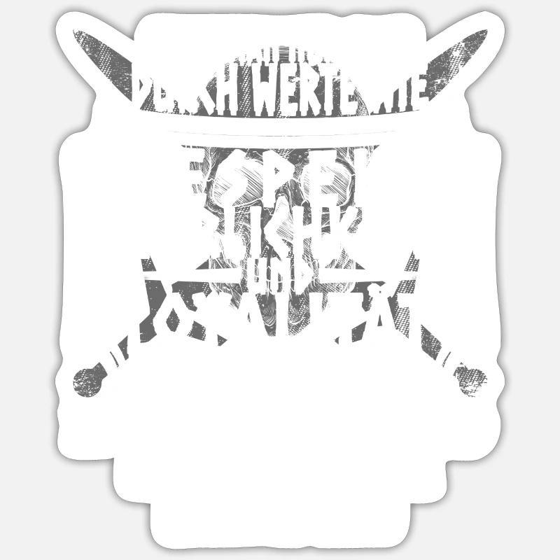 Wikinger - Außenseiter Sticker Größe S (10 x 10 cm)