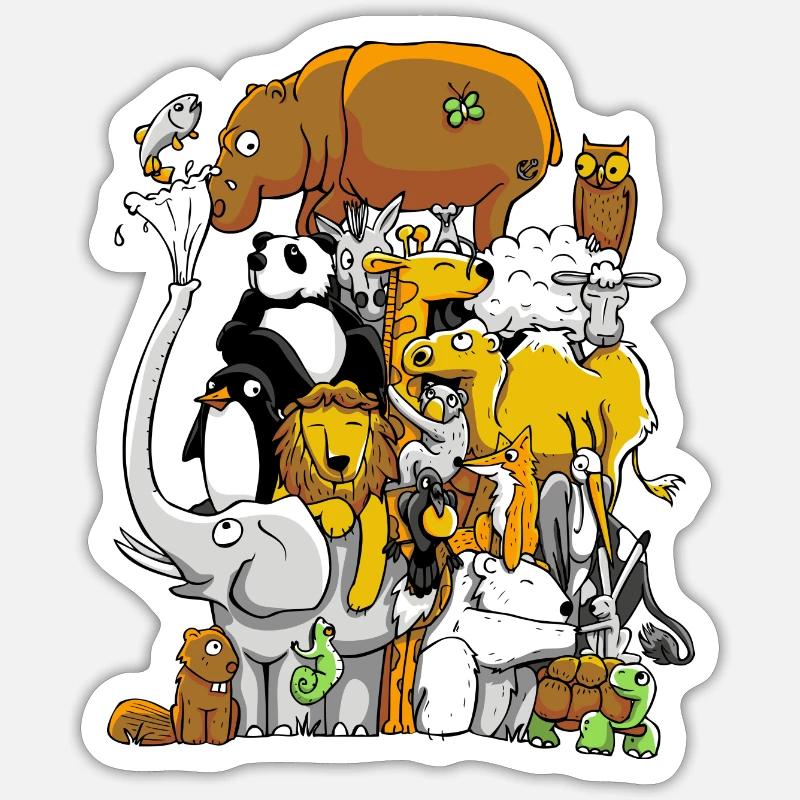 Sticker taille S (10 x 10 cm) - 