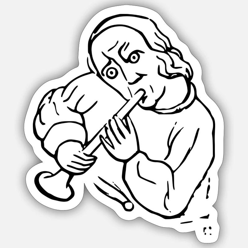 Sticker taille S (10 x 10 cm) - 