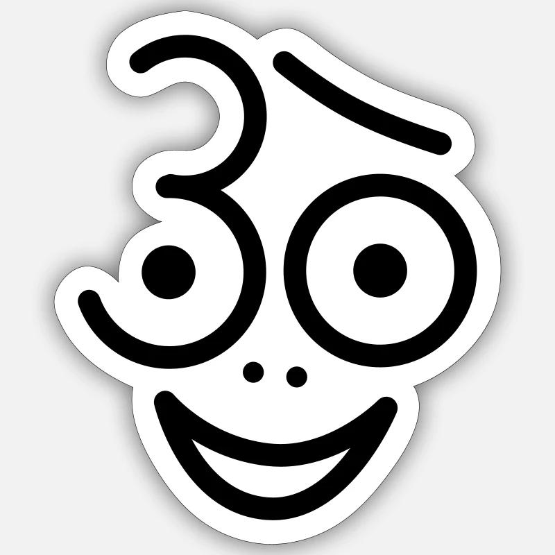 Sticker Größe S (10 x 10 cm) - 