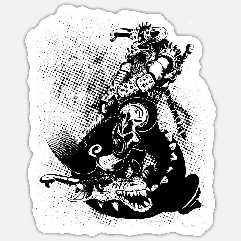 Sticker taille S (10 x 10 cm) - 