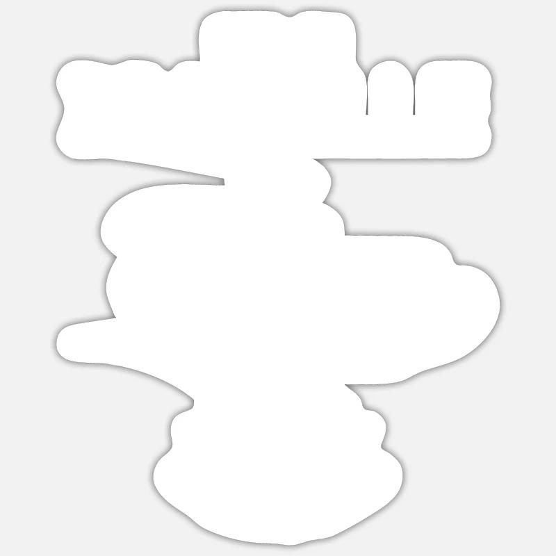 Sticker taille S (10 x 10 cm) - 