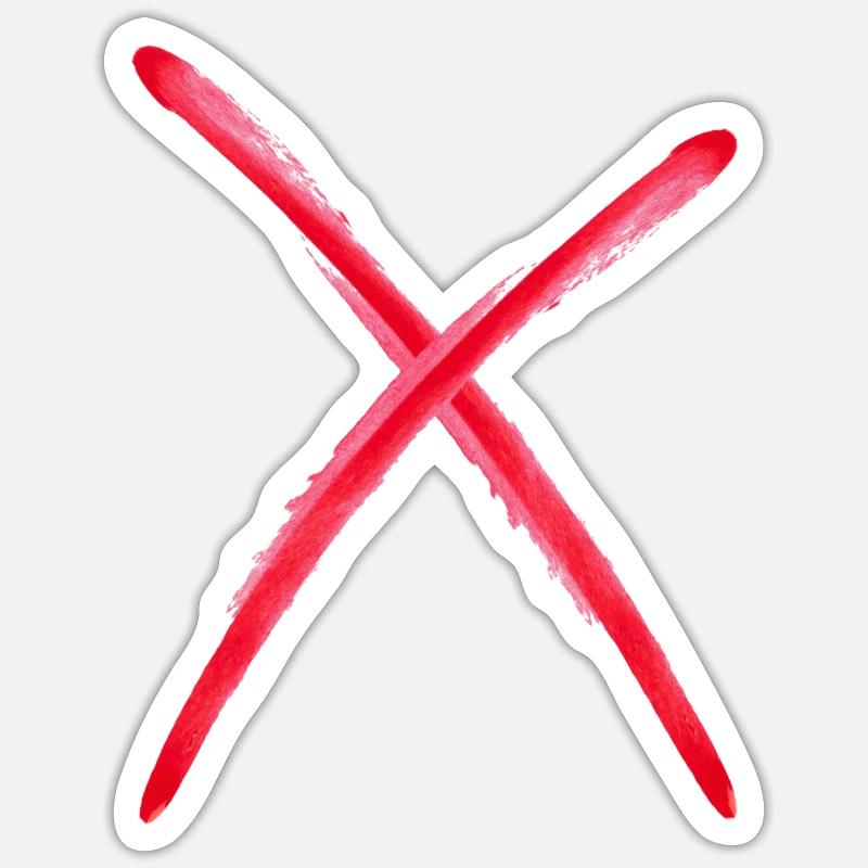 Sticker Größe S (10 x 10 cm) - 