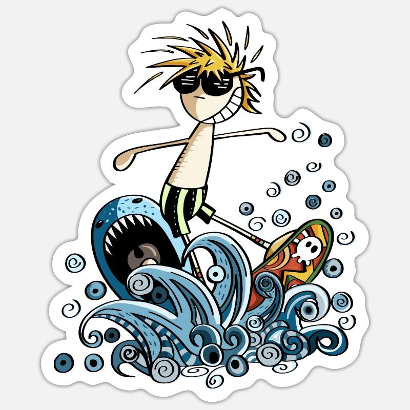 Sticker Größe S (10 x 10 cm) - 