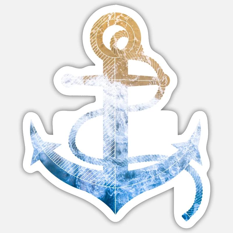 anchor Sticker size S (10 x 10 cm)