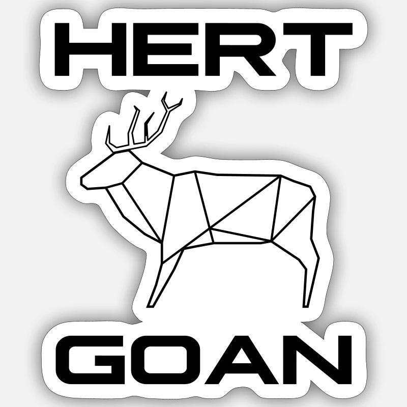 Sticker Größe S (10 x 10 cm) - 