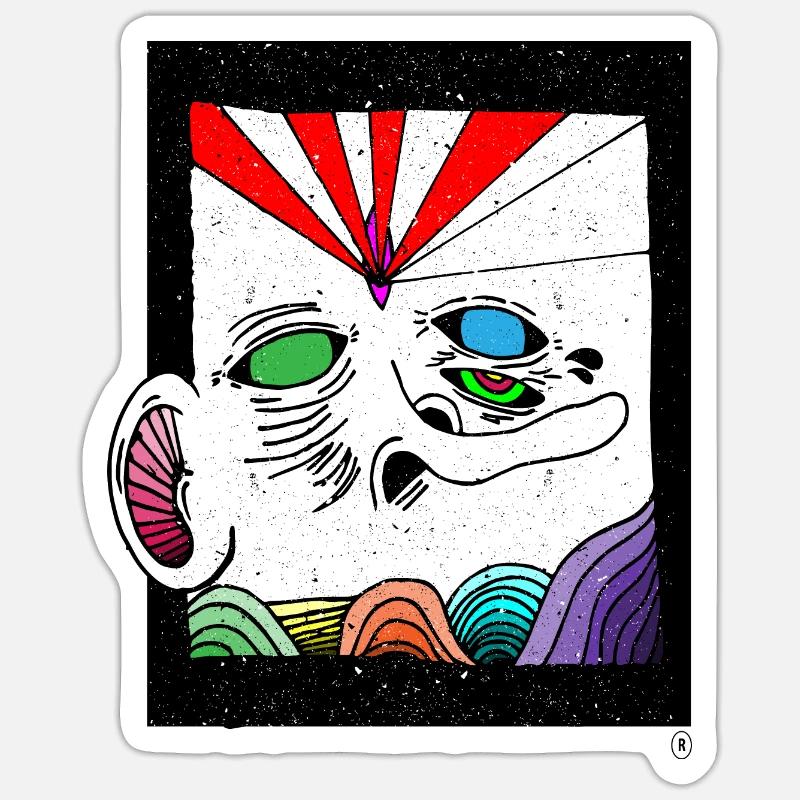 Sticker taille S (10 x 10 cm) -