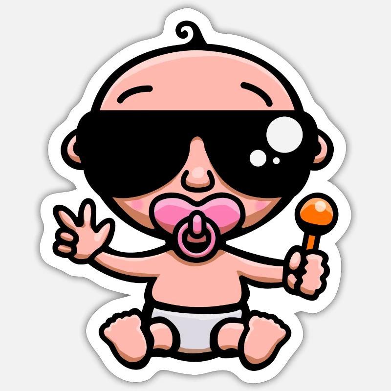 Sticker taille S (10 x 10 cm) - 