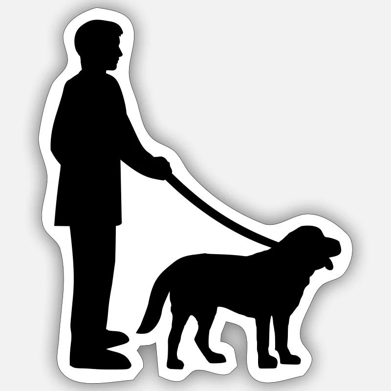 Gassi Sticker Größe S (10 x 10 cm)