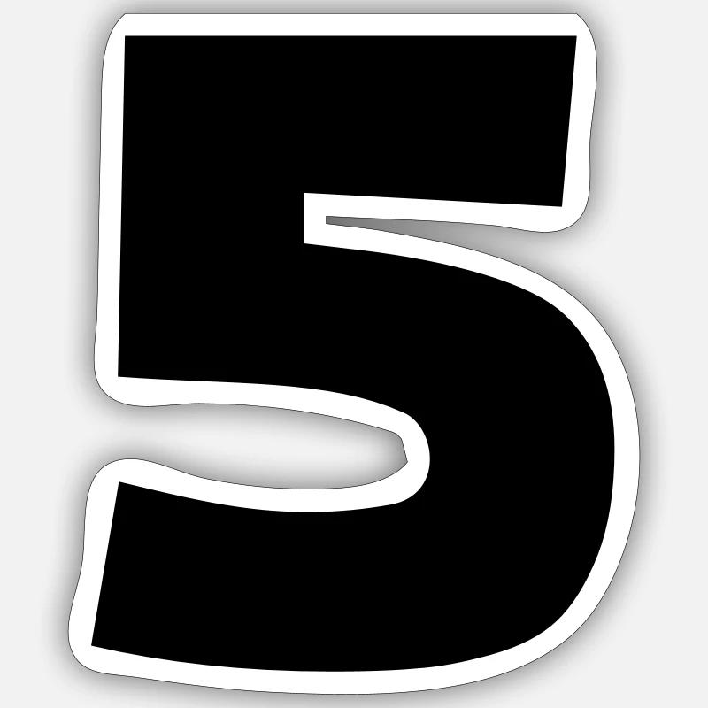 5 Sticker Größe S (10 x 10 cm)