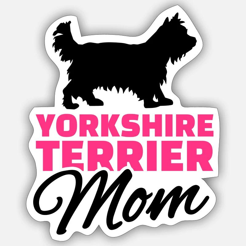 Yorkshire Sticker Größe S (10 x 10 cm)