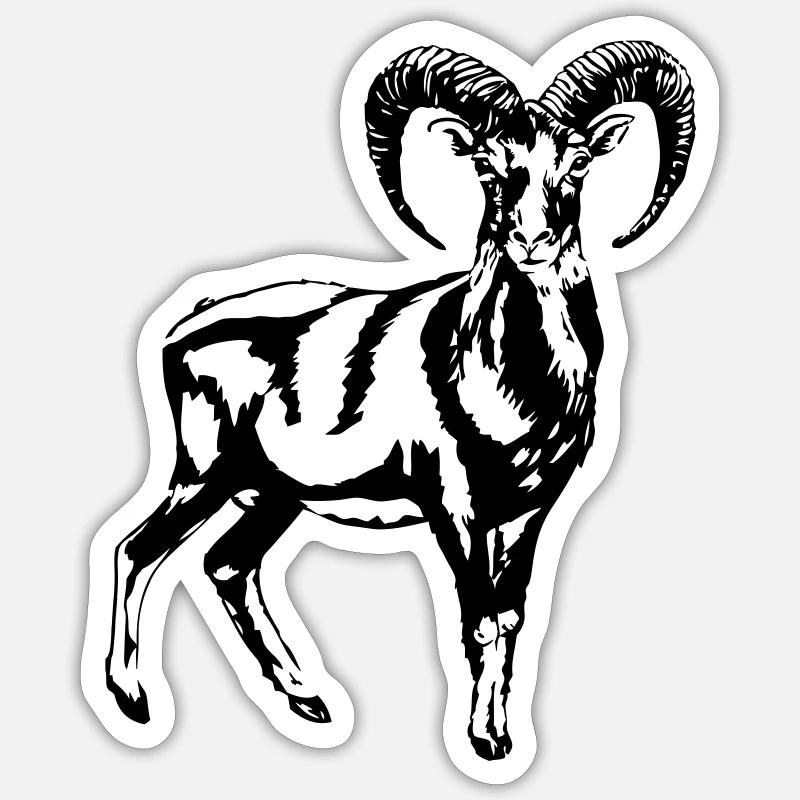 Sticker Größe S (10 x 10 cm) - 