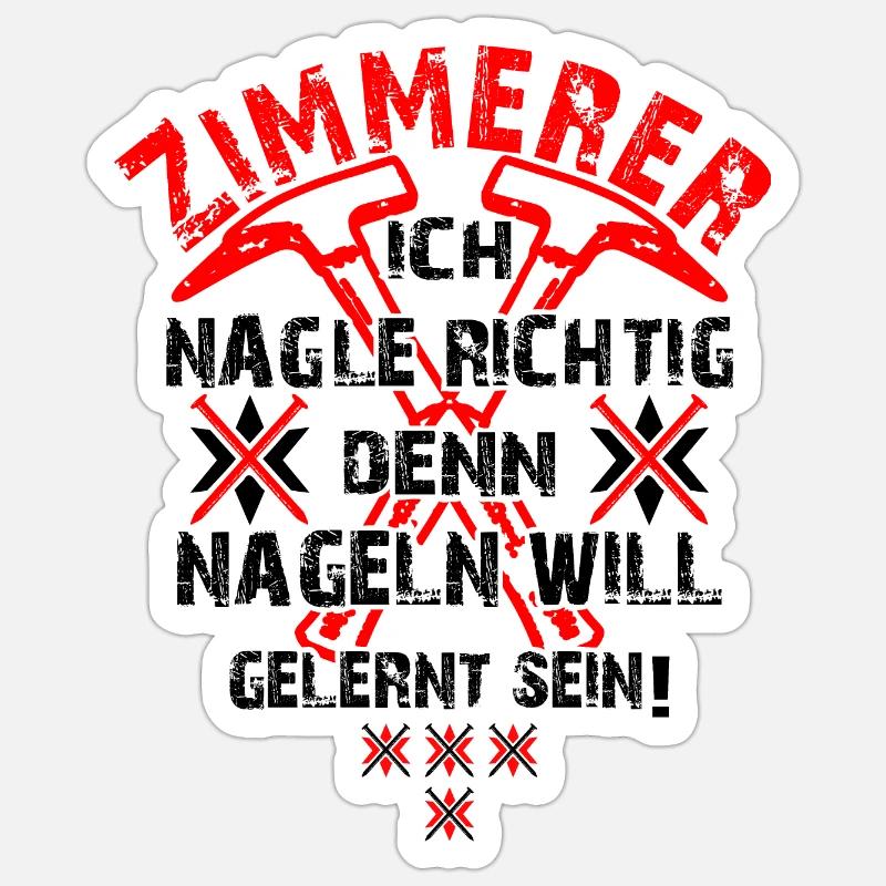 Sticker Größe S (10 x 10 cm) - 