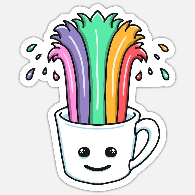 Sticker Größe S (10 x 10 cm) - 