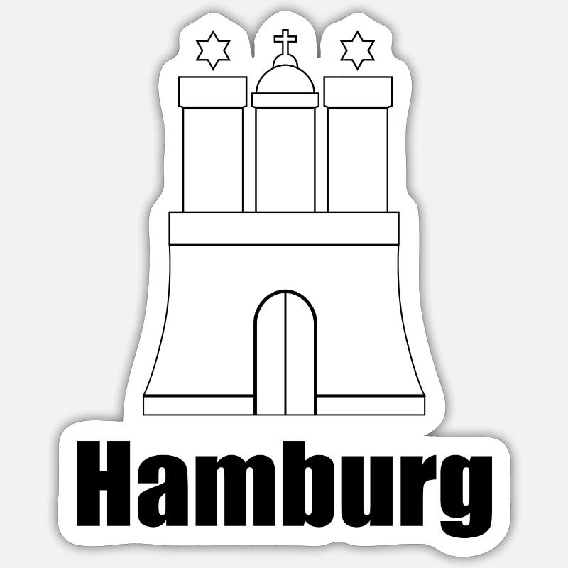 Sticker Größe S (10 x 10 cm) - 