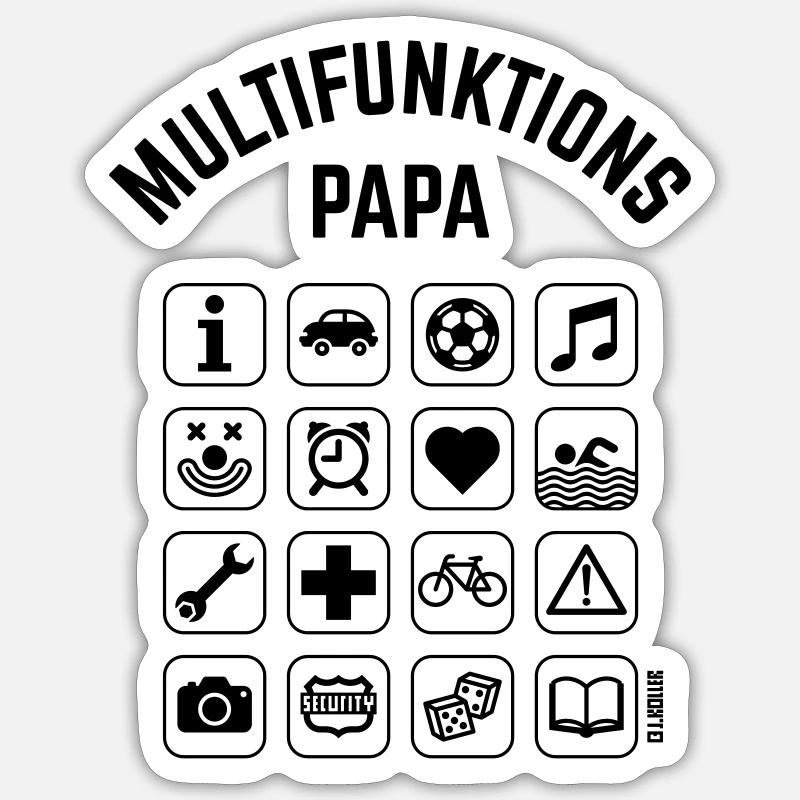 Sticker Größe S (10 x 10 cm) - 