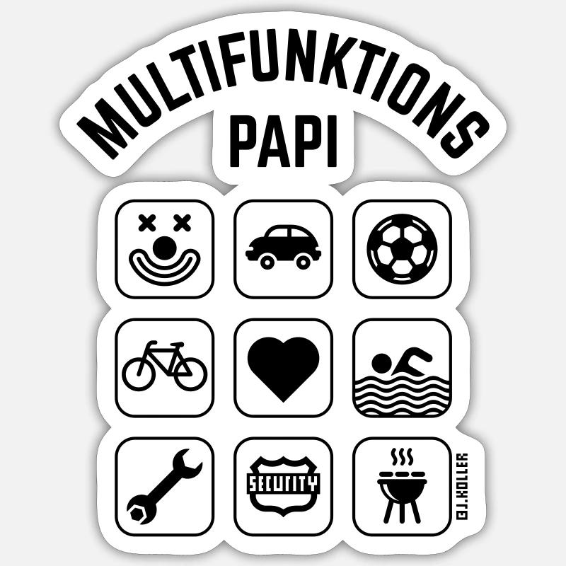 Sticker Größe S (10 x 10 cm) -