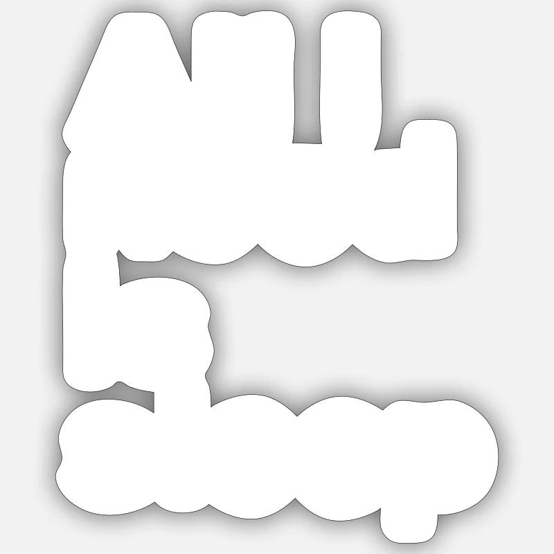 Sticker taille S (10 x 10 cm) - 