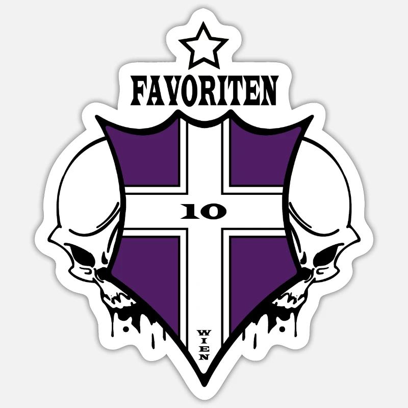 Sticker Größe S (10 x 10 cm) -