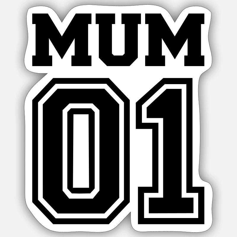 Mum 01 Sticker size S (10 x 10 cm)