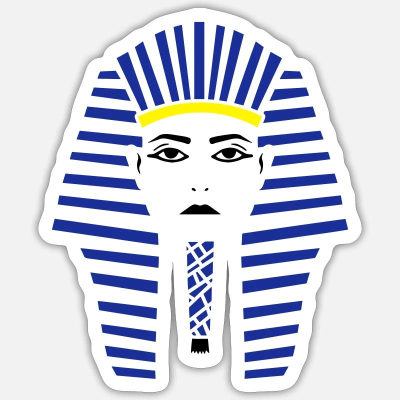 Pharao Sticker Größe S (10 x 10 cm)