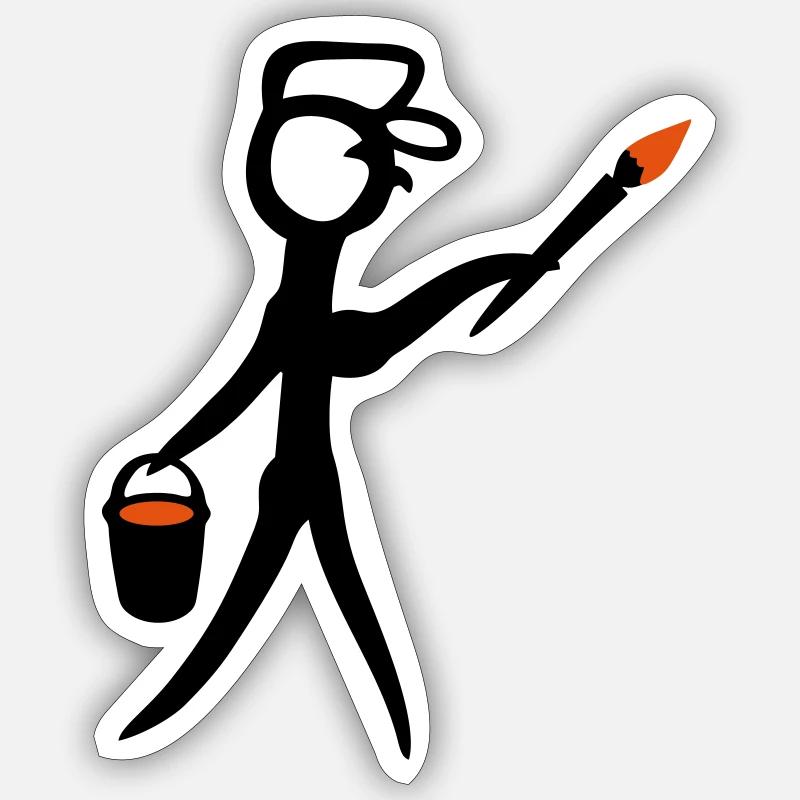 Sticker size S (10 x 10 cm) - 