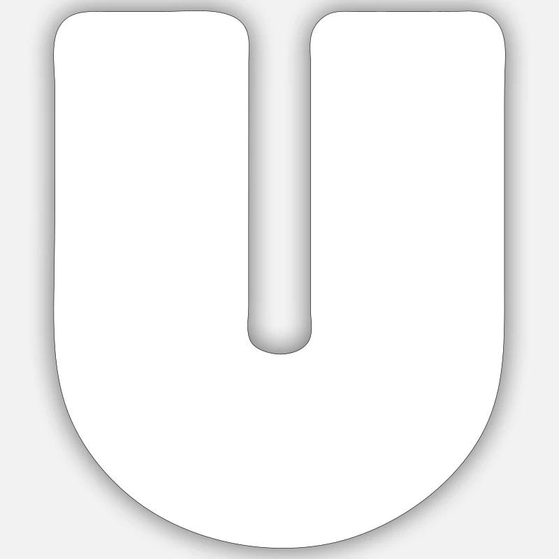 Aimant - Sticker taille S (10 x 10 cm) - blanc mat