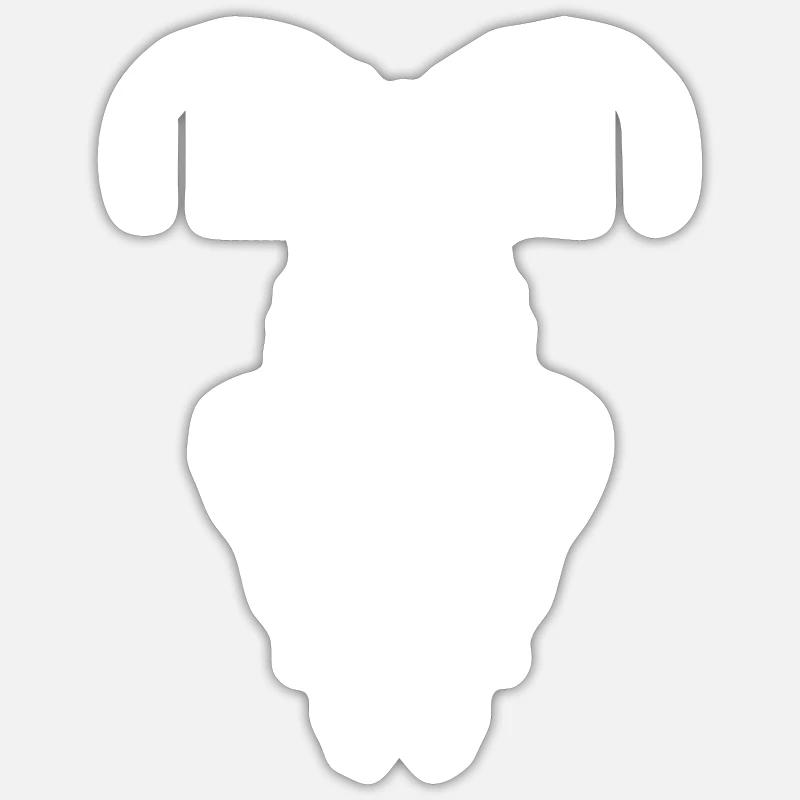 Guêpe grave Sticker taille S (10 x 10 cm)