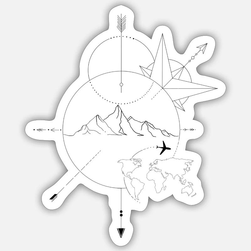 Sticker size S (10 x 10 cm) - 