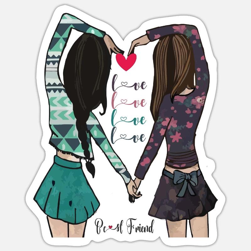 Sticker Größe S (10 x 10 cm) - 