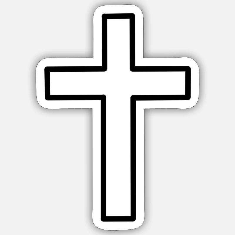 Traverser - Sticker taille S (10 x 10 cm) - blanc mat