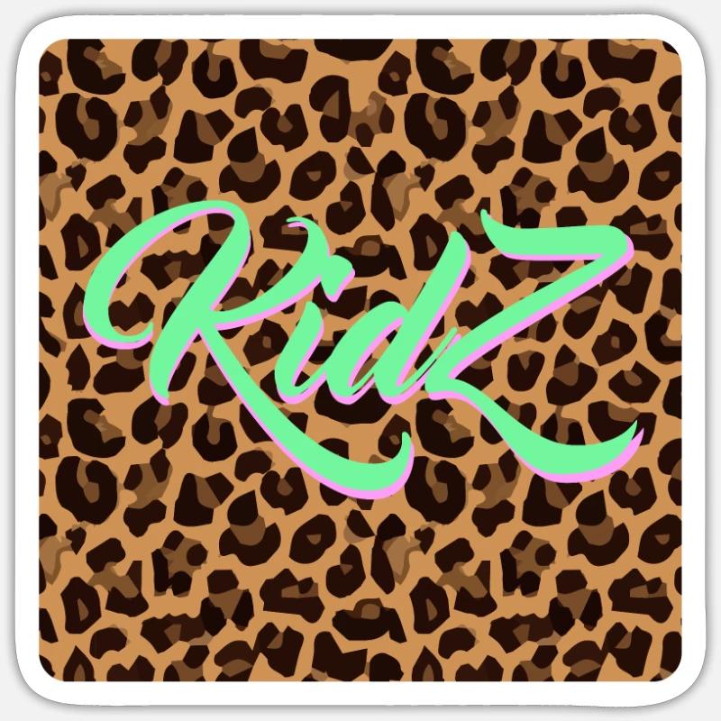 Kinder - Sticker Größe S (10 x 10 cm) - Mattweiß