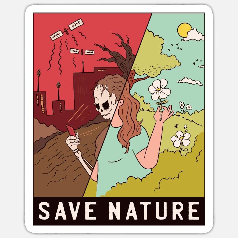 Sticker taille S (10 x 10 cm) - 