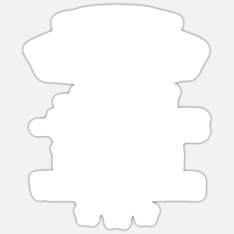 Sticker Größe S (10 x 10 cm) - 