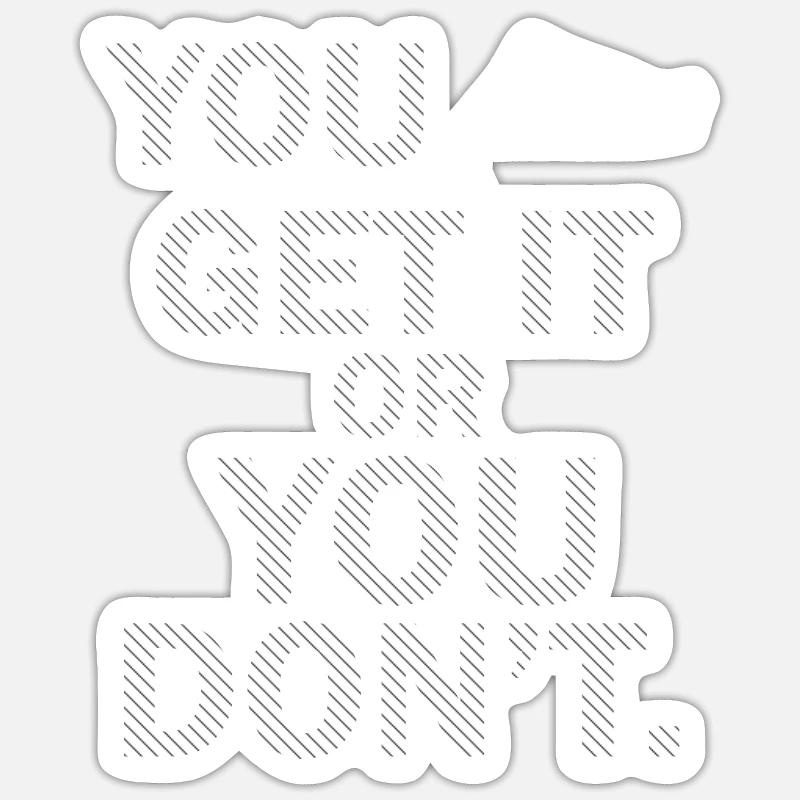 Sticker Größe S (10 x 10 cm) - 