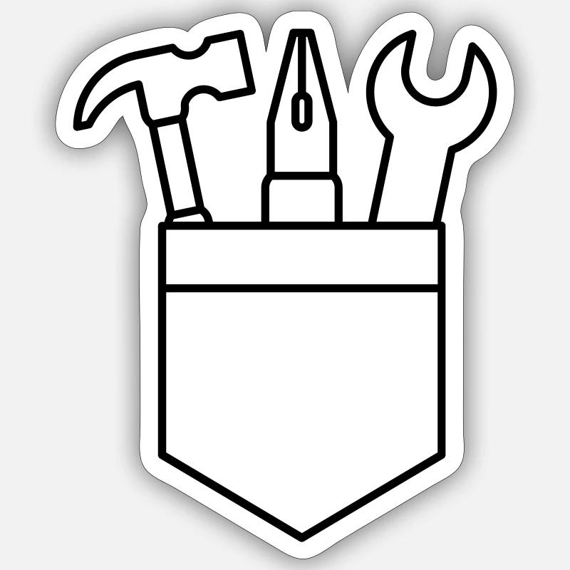 Sticker size S (10 x 10 cm) - 